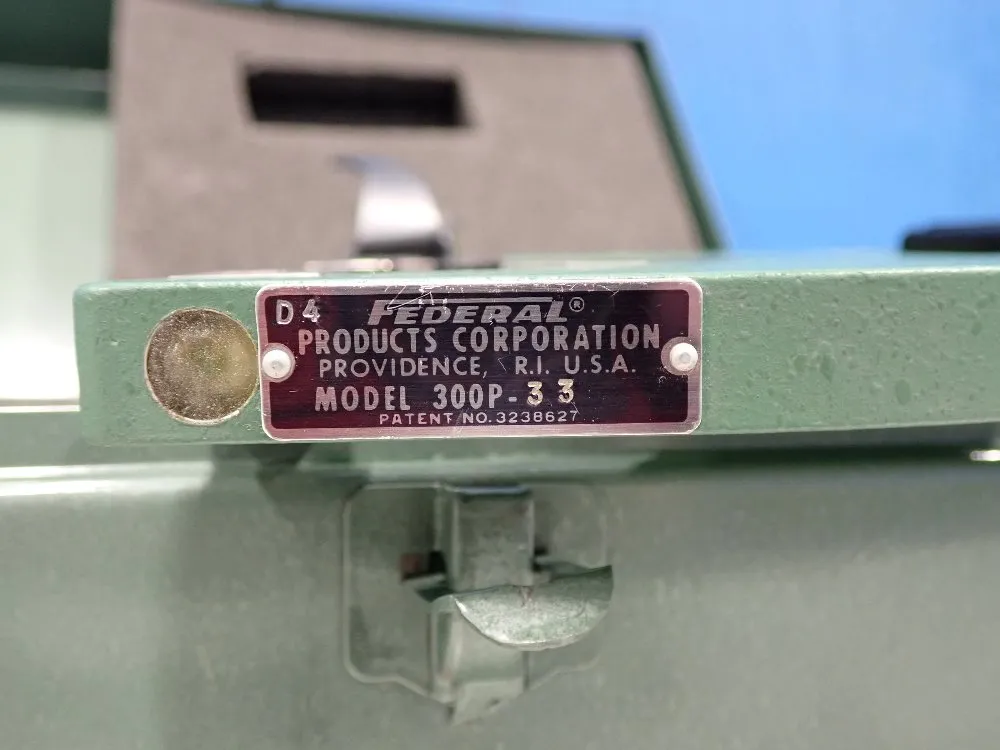 Federal 2-3", .0005" Dial Snap Gage - B5m, 300p-33