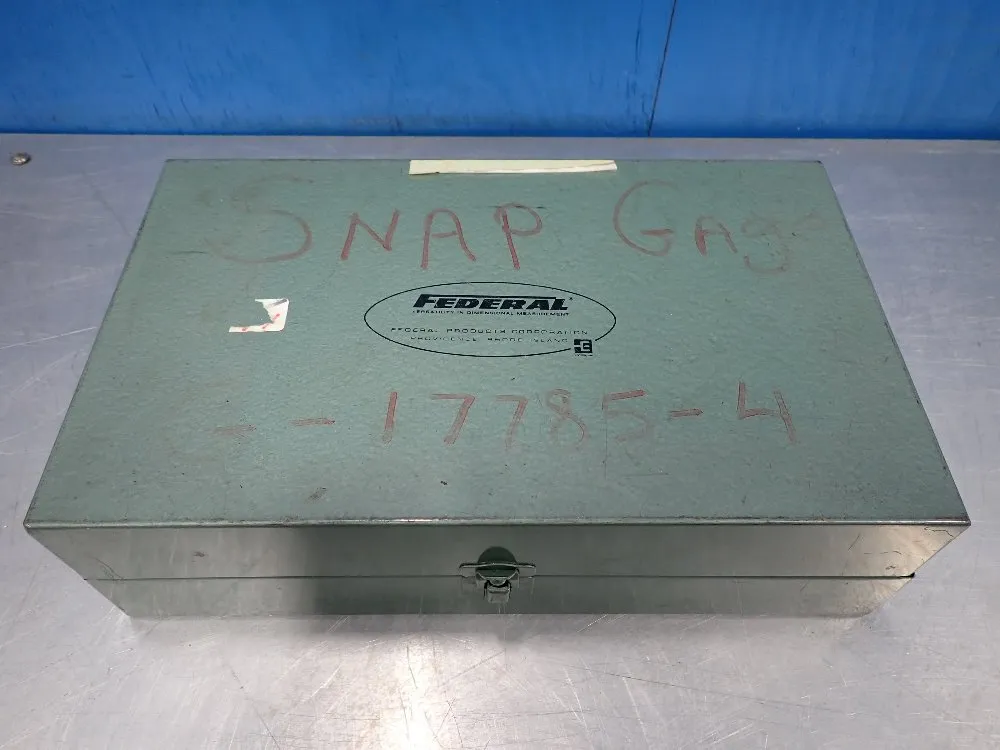 Federal 2-3", .0005" Dial Snap Gage - B5m, 300p-33