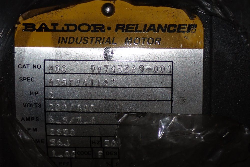 Baldor 2 Hp Motor - M0098745569-001