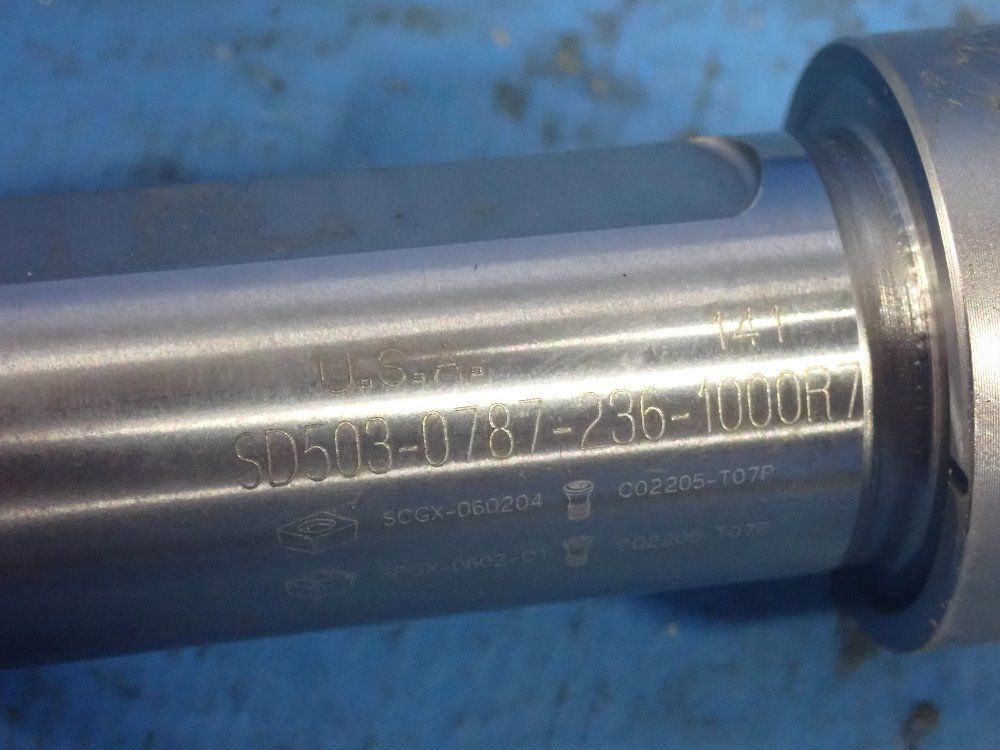 Seco Cutting Diameter: 0.787" Od Indexable Drill - Sd503-0787-236-1000r7