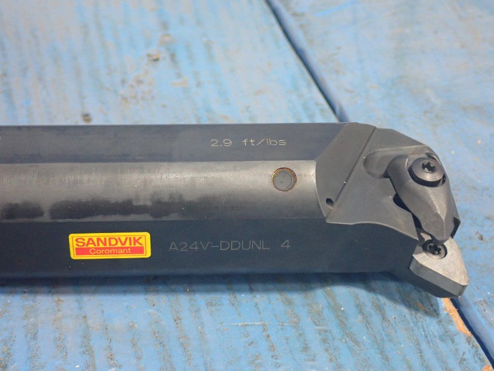 Sandvik Indexing Threadable Toolholder - A24-ddunl 4