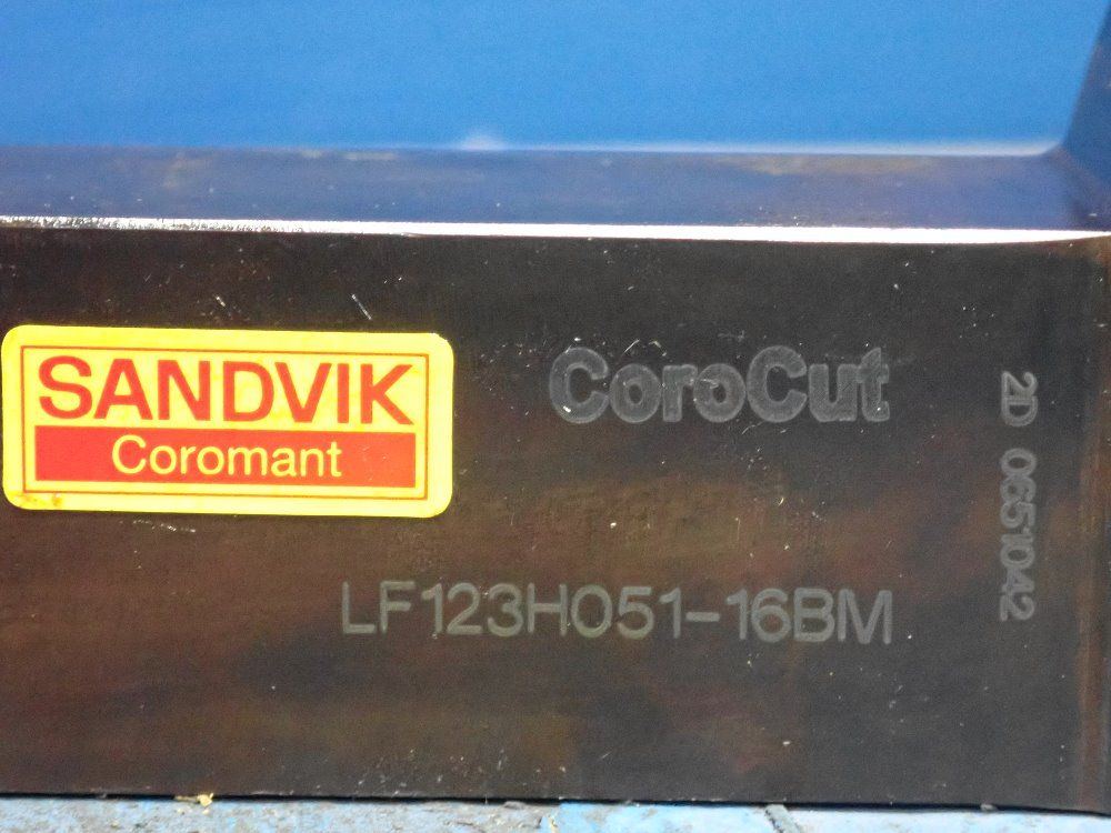 Sandvik Indexable Grooving Blade - Corocut/lf123h051-16bm