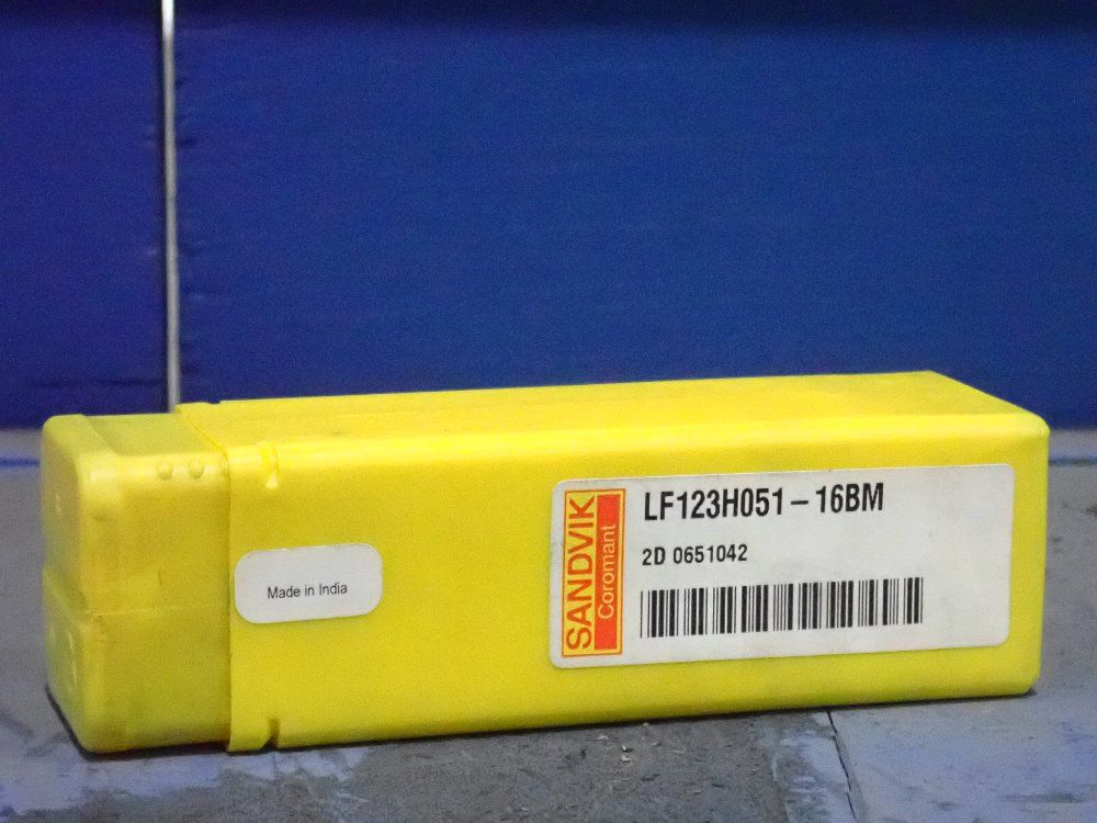 Sandvik Indexable Grooving Blade - Corocut/lf123h051-16bm