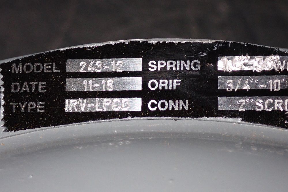 Sensus 3/4"-10" Service Regulator - 243-12