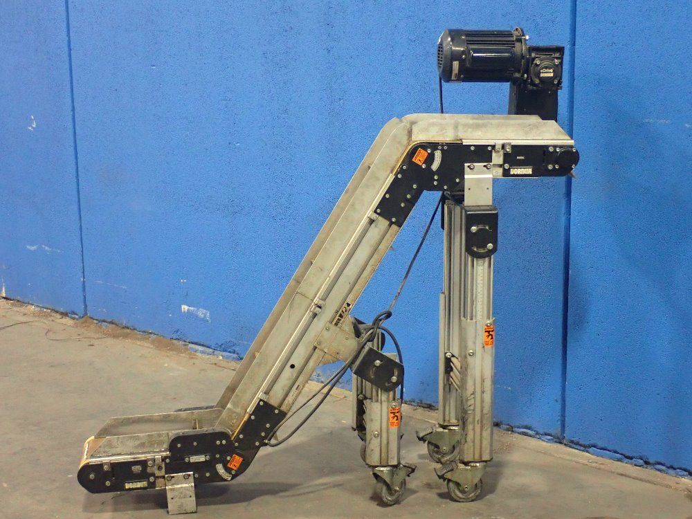 Dorner 6"x76" Electric Belt Conveyor - 632856-3-1-1