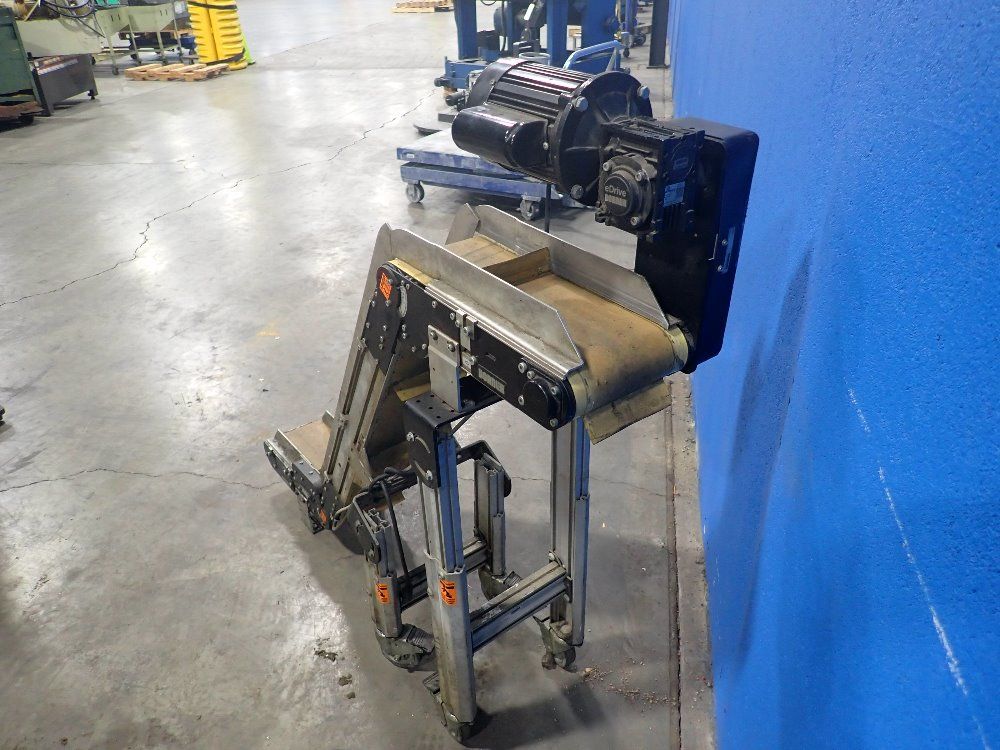 Dorner 6"x76" Electric Belt Conveyor - 632856-3-1-1