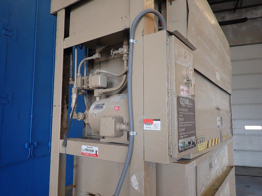 General Hydraulics 72"x30"x48" Vertical Baler - 314-72r-16