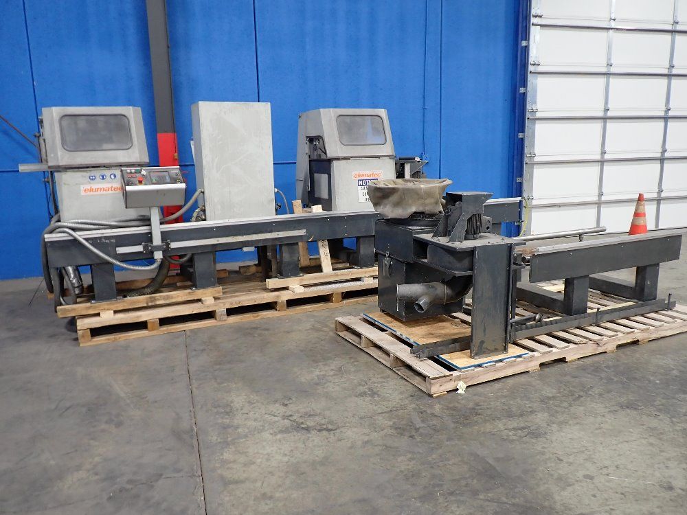 Elumatec Aluminum Cutter W Double Head Mitre