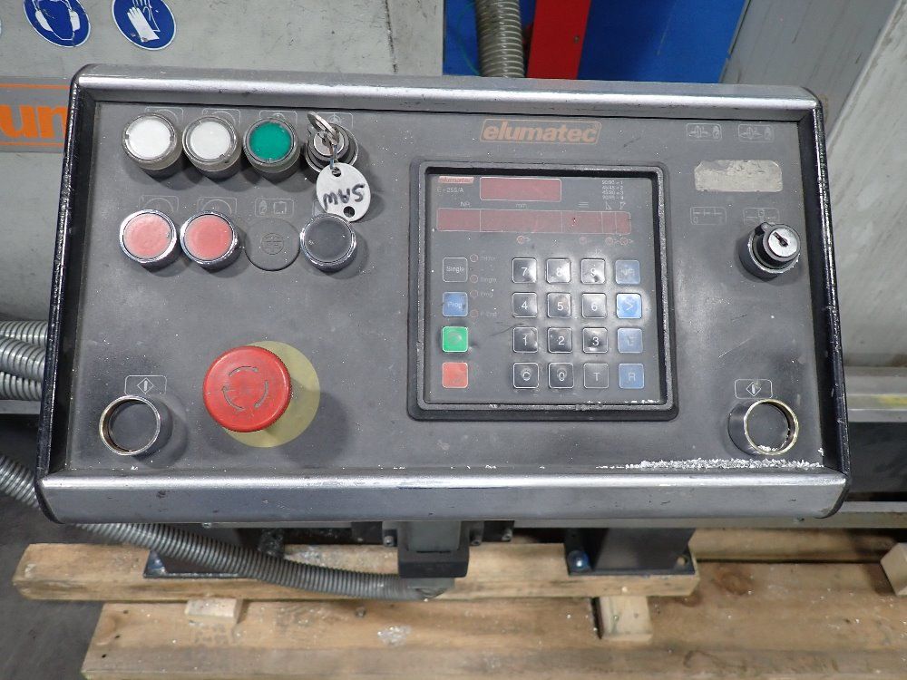 Elumatec Aluminum Cutter W Double Head Mitre