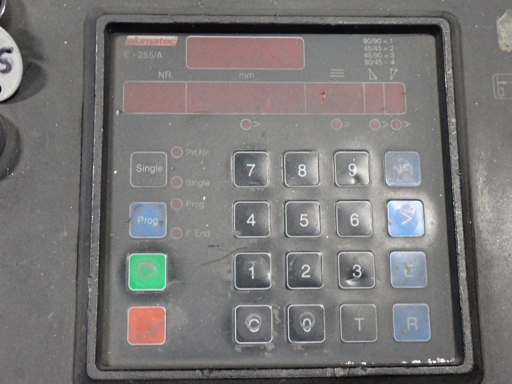 Elumatec Aluminum Cutter W Double Head Mitre