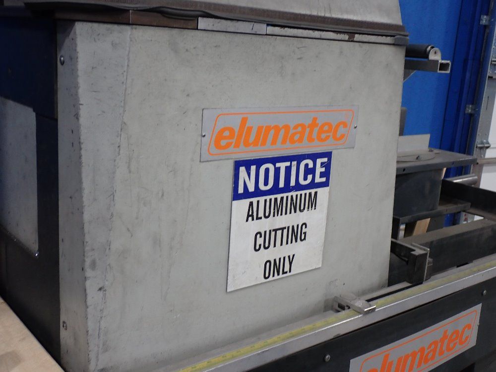 Elumatec Aluminum Cutter W Double Head Mitre