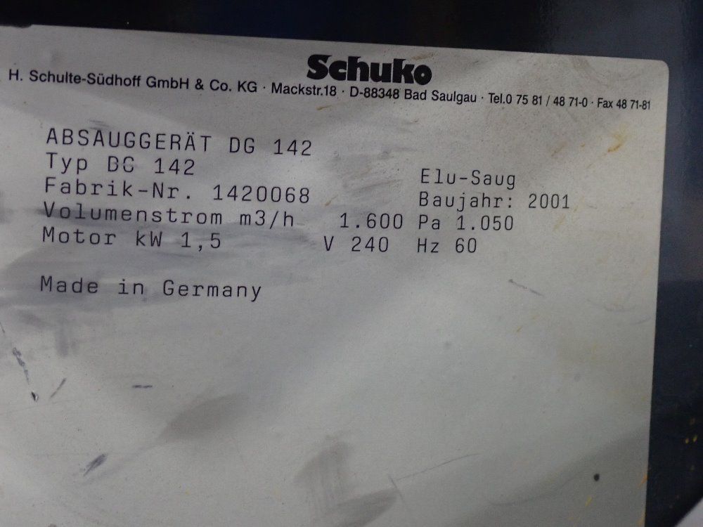 Elumatec Aluminum Cutter W Double Head Mitre