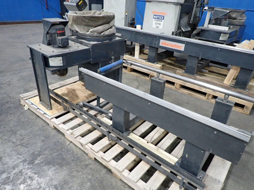 Elumatec Aluminum Cutter W Double Head Mitre