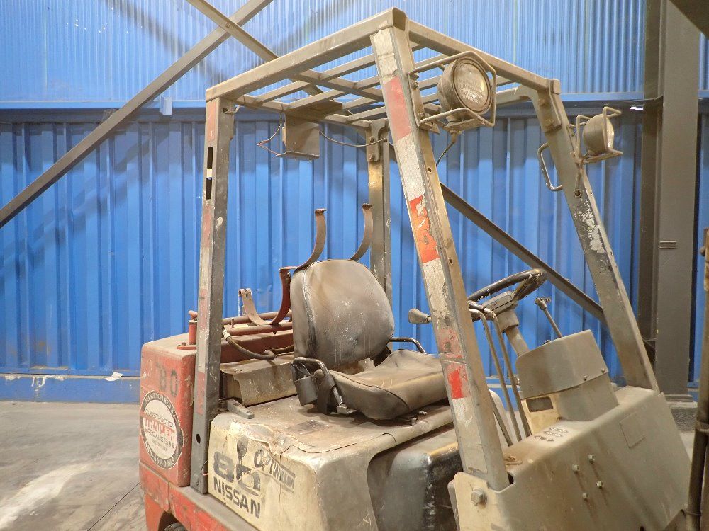 Nissan 6910 Lbs Propane Forklift - Cugj02f35pv