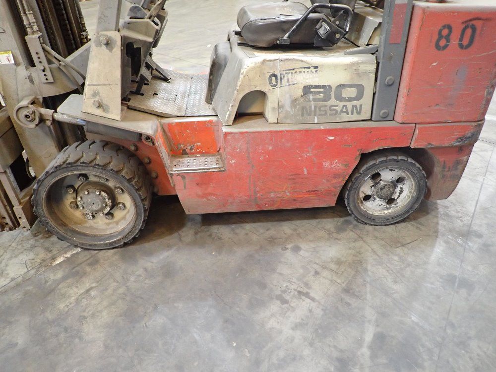 Nissan 6910 Lbs Propane Forklift - Cugj02f35pv