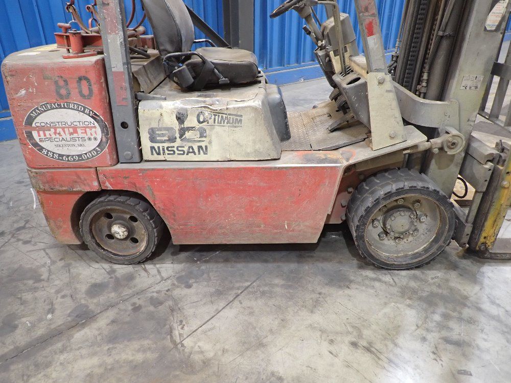 Nissan 6910 Lbs Propane Forklift - Cugj02f35pv