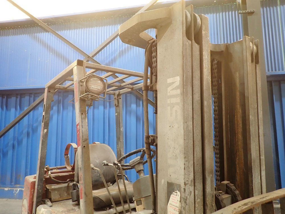 Nissan 6910 Lbs Propane Forklift - Cugj02f35pv