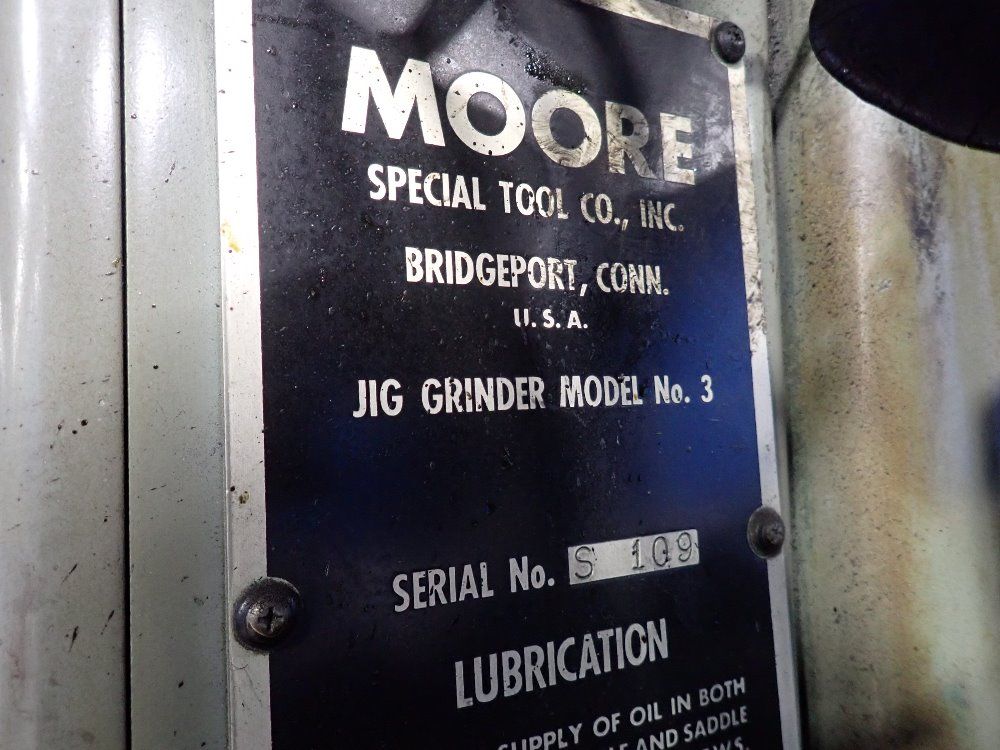 Moore Jig Grinder - No. 3