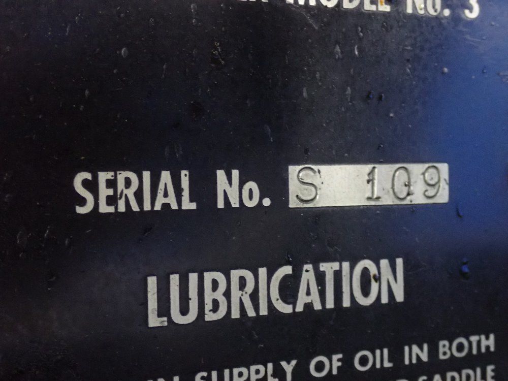 Moore Jig Grinder - No. 3