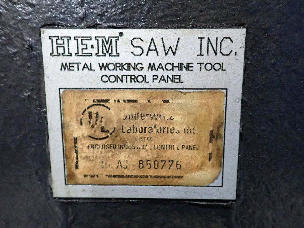 Hem Saw Horizontal Band Saw - H160xlm-dc