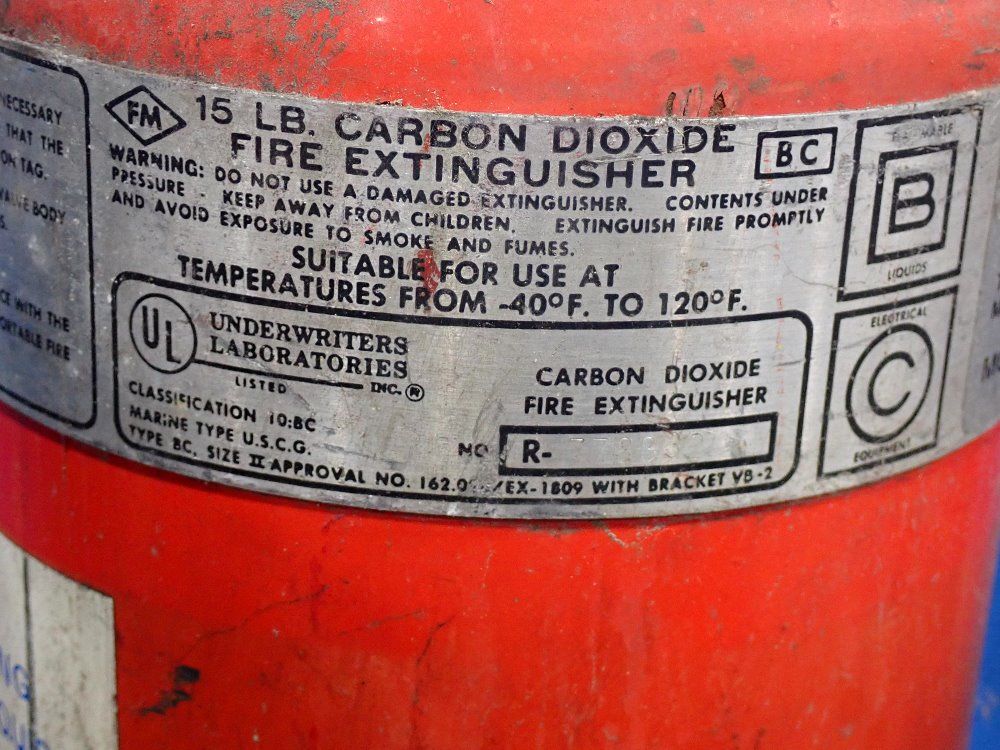 Ansul 15# Fire Extinguisher - Cd 15