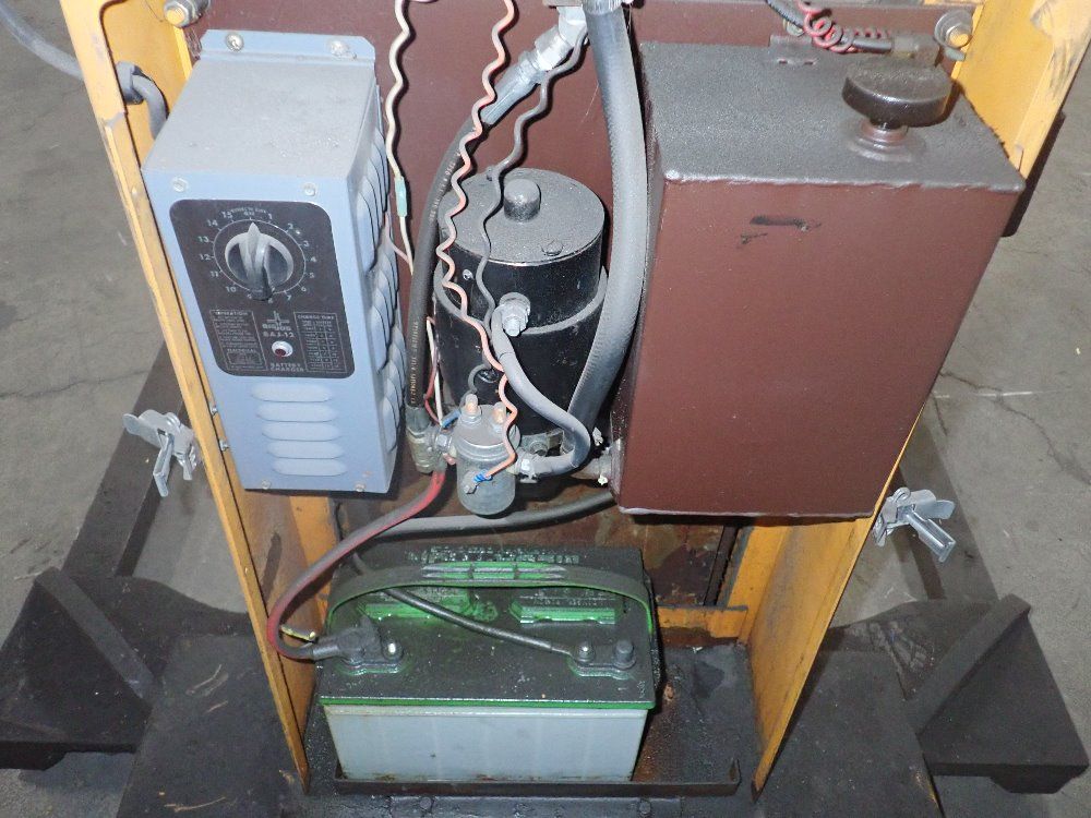 Big Joe Mfg. Co. 2000 Lbs. Electric Straddle Lift - 2024-a5