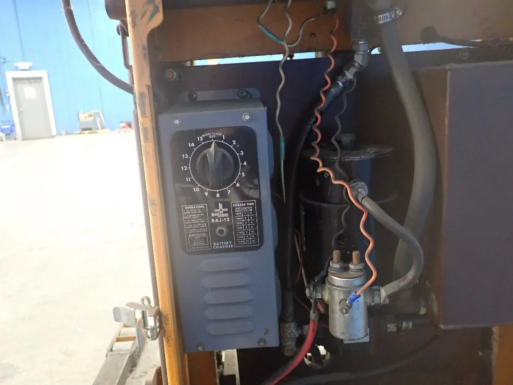 Big Joe Mfg. Co. 2000 Lbs. Electric Straddle Lift - 2024-a5