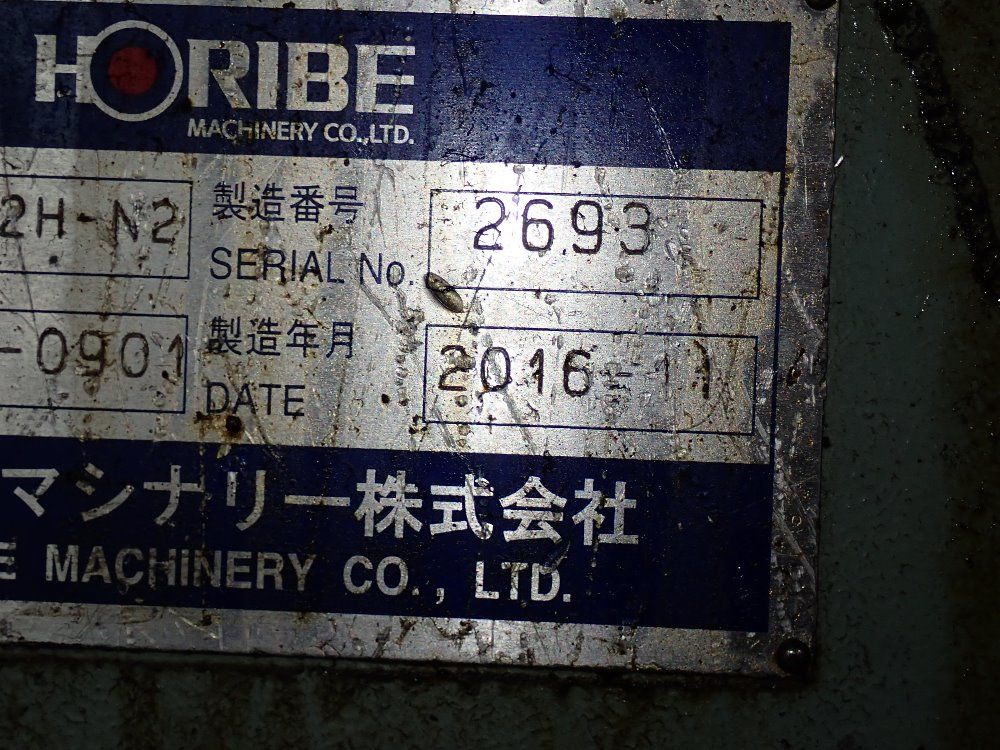 Horibe Cnc Crankshaft Pin Grooving Machine - Hsn-2h-n2