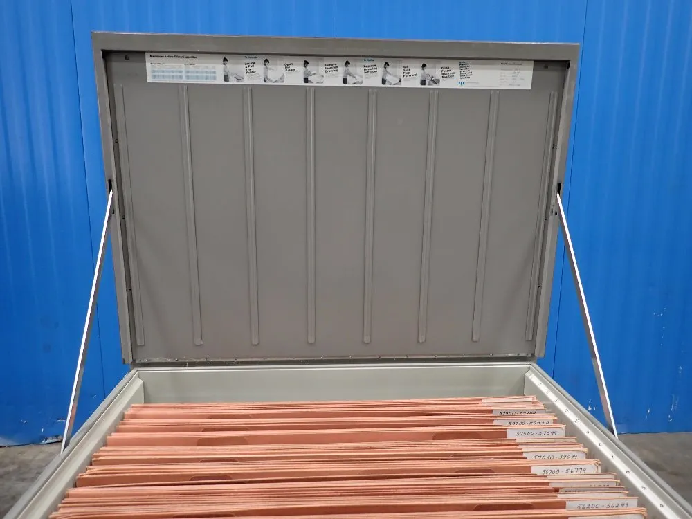 Teledyne Geotech Plan Filing Cabinet - 12770
