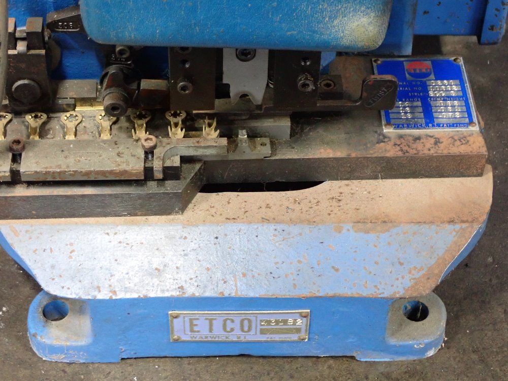 Etco .73-.83", 18-14 Ga Wire Wire Terminal Crimper - D260