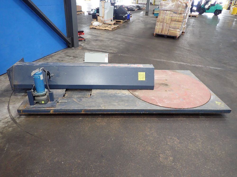 Wulftec 48" X 48" Table, 1/2hp Pallet Wrapping Machine - Wlp-100