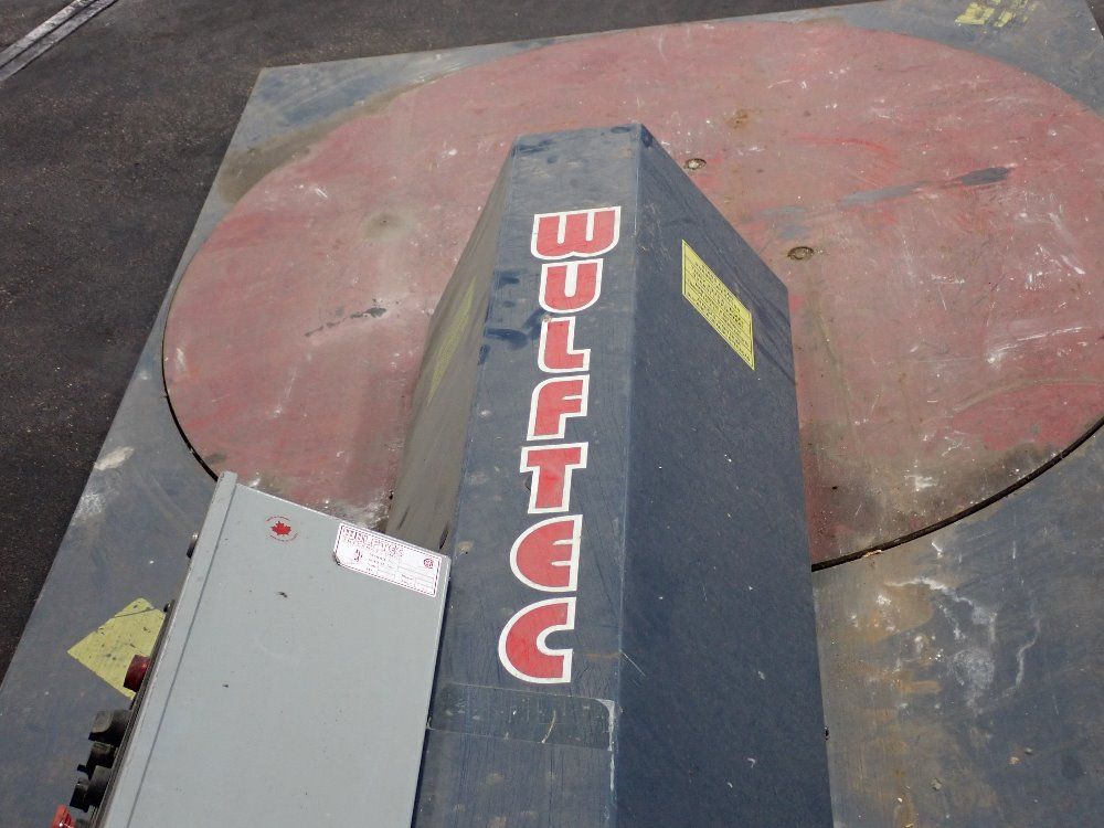 Wulftec 48" X 48" Table, 1/2hp Pallet Wrapping Machine - Wlp-100