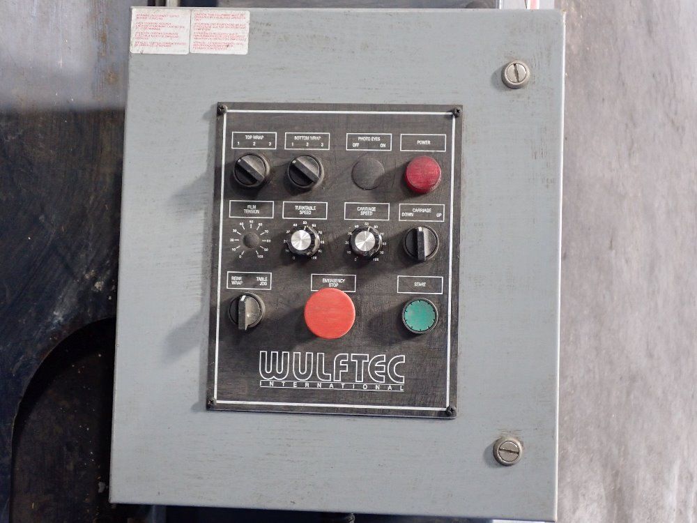 Wulftec 48" X 48" Table, 1/2hp Pallet Wrapping Machine - Wlp-100