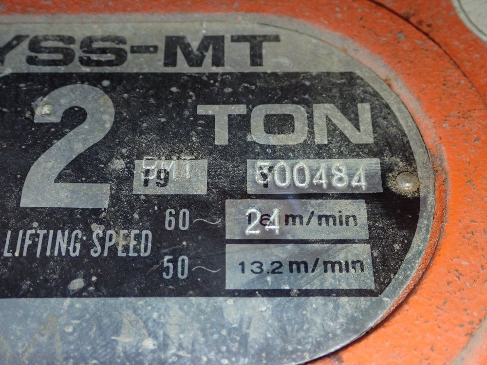 Swl 2 Tons Trolley - Yss-mt