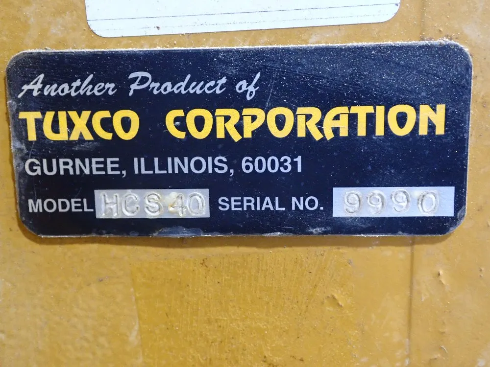 Tuxco Hydraulic Cylinder Service Machine - Hcs-40