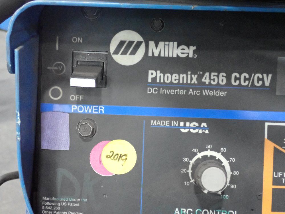 Miller 19.2 Kw Arc Welder - Phoenix 456 Cc/cv