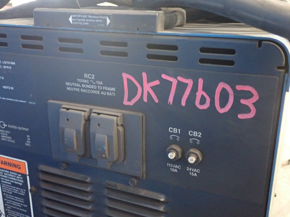 Miller 19.2 Kw Arc Welder - Xmt 456 Cc/cv