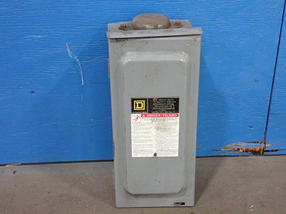 Square D Co. 30 A/600 V Fusible Disconnect - H361rb