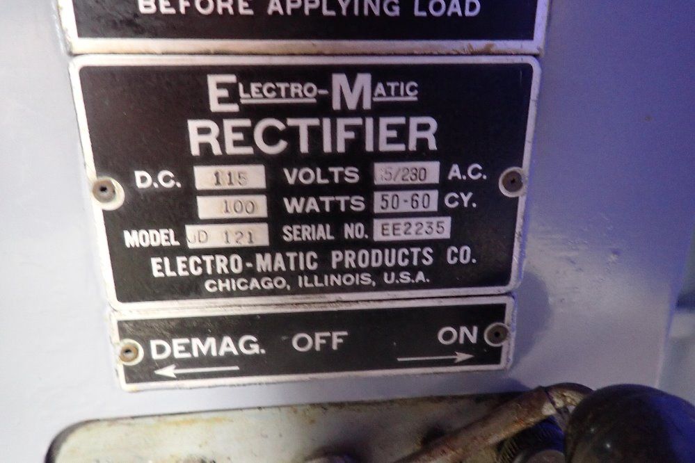 Covel 6" X 18" Surface Grinder - Jd121