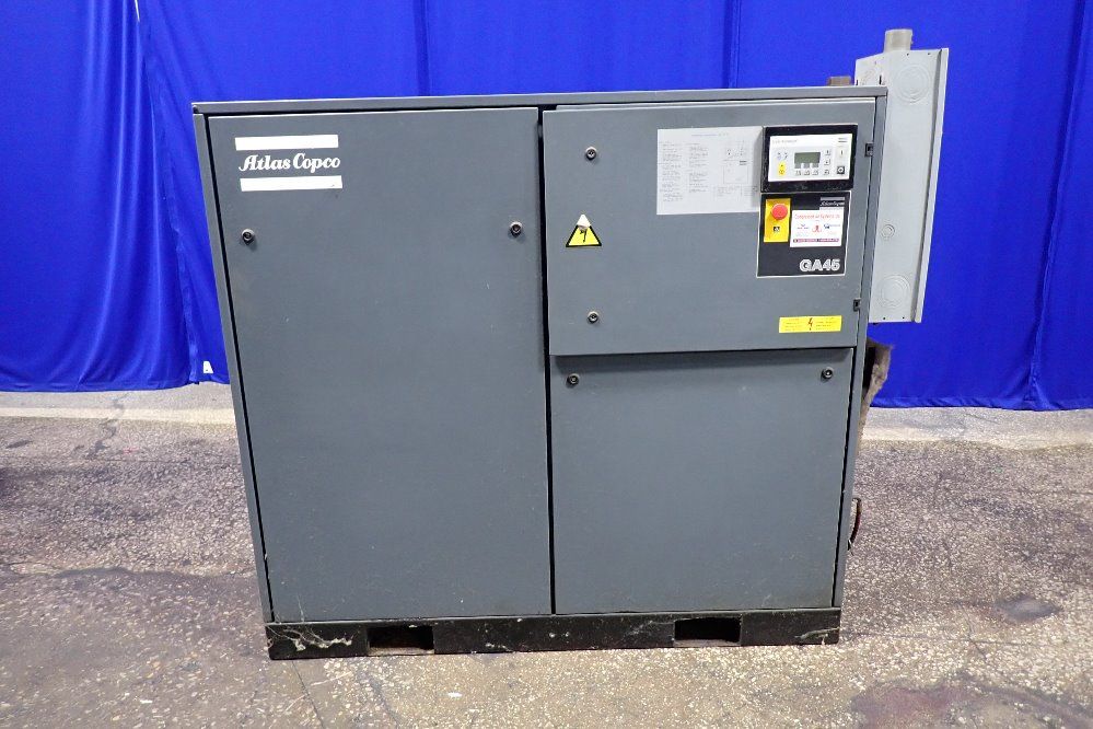 Atlas Copco 60 Hp Air Compressor - Ga45