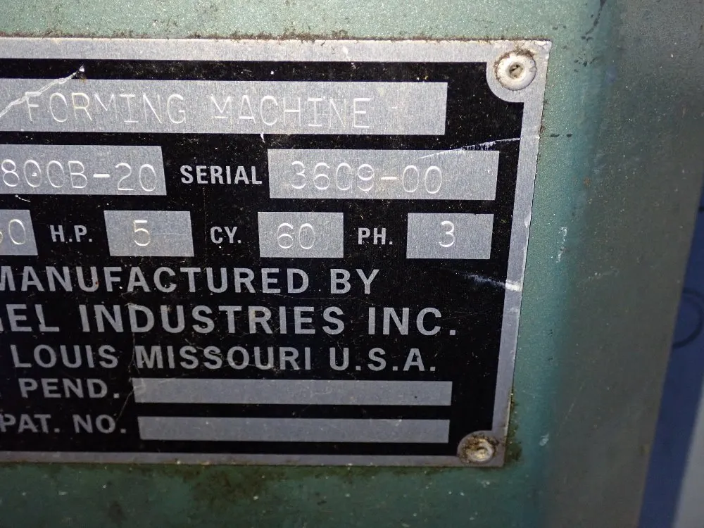 Engel 8 Stations Roll Former - M-800b-20