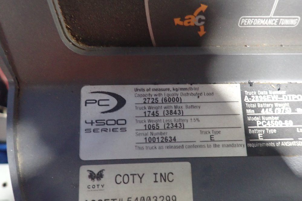 Crown 6000 Lbs Electric Center Controlled Ride-on Pallet Truck - Pc4500-60