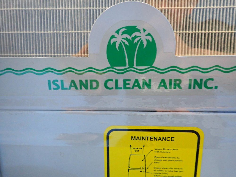 Island Clean Air Inc. Dust Collector - Duster 3000