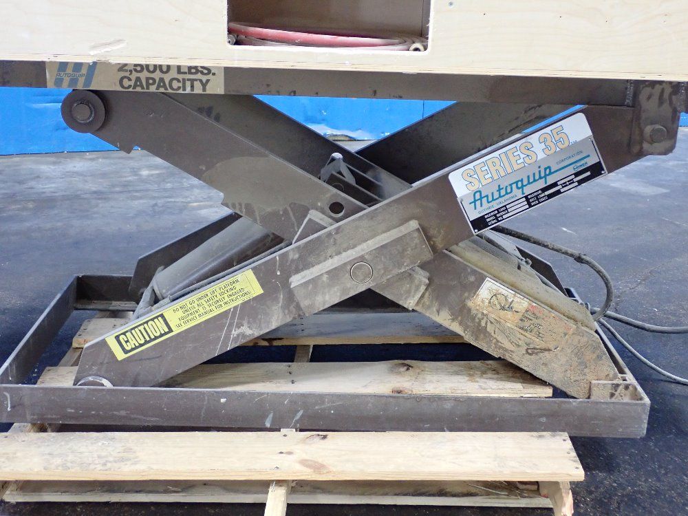Autoquip 2500lb Scissor Lift Table - 36s25
