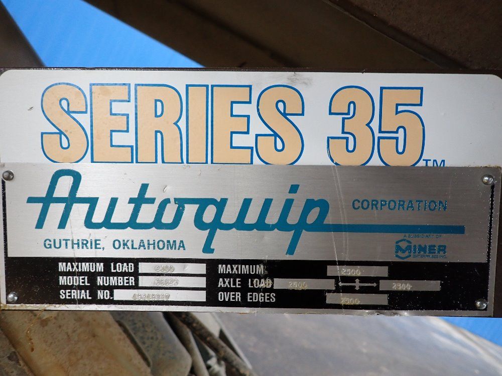 Autoquip 2500lb Scissor Lift Table - 36s25