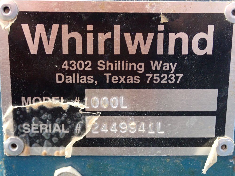 Whirlwind Cut-off Saw - 1000l