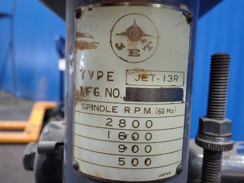 Jet 500-2800rpm, 1/2hp Drill Press - Jet-13r