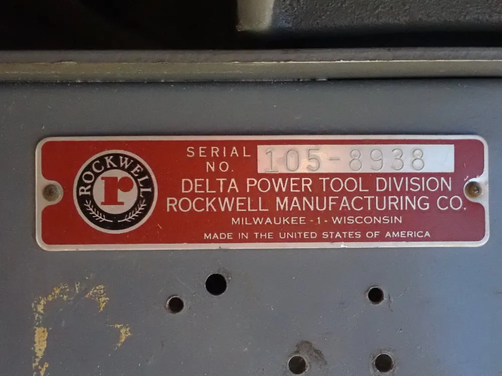Delta 36" X 27" Table Table Saw