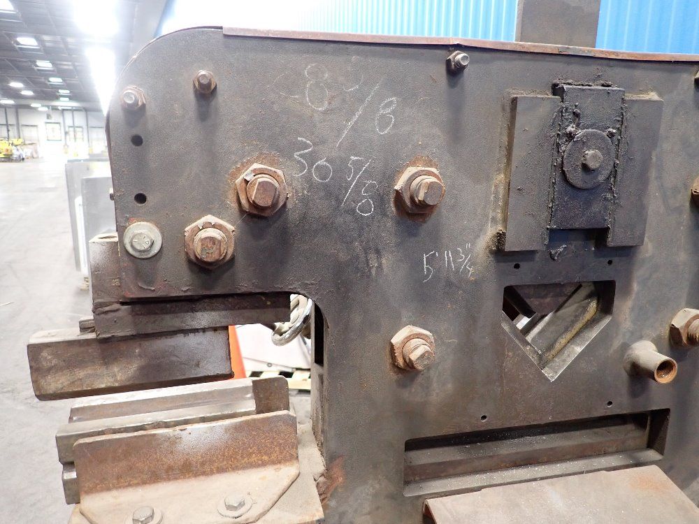 Edwards 55 Ton Hydraulic Iron Worker - Jaws Iv