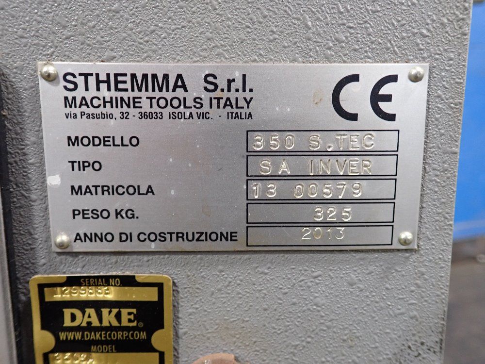 Thomas/sthemma Cold Saw - 350 Super Technics Sa